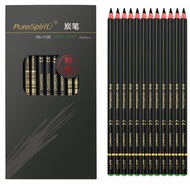 Carbon Ink Dedicated Sketch Pencil Art Drawing Writing Soft Medium Hard Charcoal Pen 2B 4B 6B 8B 10B