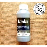LIQUITEX Professional Neutral Gray Gesso 237ml - For Acrylic / Oil / Pastels (094376924008)