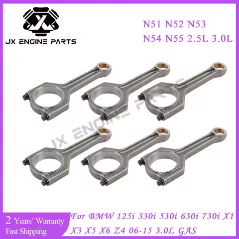 N51 N52 N53 N54 N55 Engine Connecting Rod For BMW 2.5 3.0 128I 328I 328XI 528I 528XI X3 X5 Z4 325i 3