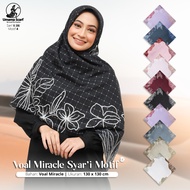 Hijab Jilbab Segi Empat voal maricel motif  Syar`i Motif random Umama 130x130