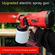 [Spot Free Shipping]18V Electric Cordless Spray Gun 800ml Household Paint Sprayer High Pressure Flow Control Easy Airbru