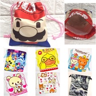 SNT(SB2) Beg Kain Tarik /Drawstring Fabric Bag/Cute Storage Bag/Cute Pouch/Beg Cartoon
