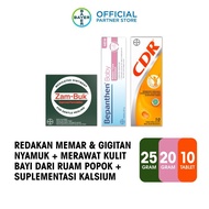 Zambuk Obat Luar Memar, Gatal, Gigitan Serangga Nyamuk 25gr + Bepanthen Salep Popok Bayi Vitamin B5 
