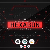[Overlay] Hexagon Series Package - OBS Studio, Streamlabs, Facebook Gaming, YouTube, Twitch, StreamElements