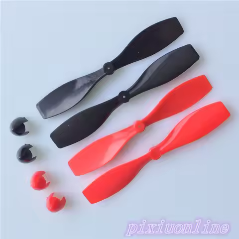 4pcs K155Y 75mm Helicopter DIY Plastic Propeller Screw For Model Motor Aircraft Helicopter DC Motor 