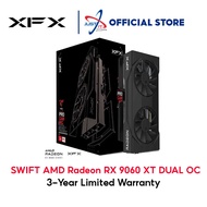 XFX AMD RX 9060 XT SWIFT OC DUAL 8GB / 16GB DDR6 GRAPHICS CARD BLACK ( RX-96TSW8G )