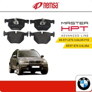 REMSA Rear Brake Pads (1 set) - Compatible with BMW X5'07 E70 3.0i,35d, X6 E71,E72 3.0d,X5 F15