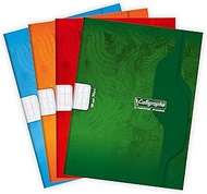 Calligraphe 7004C Stapled Notebook (a Clairefontaine Brand) – 17 x 22 cm – 48 Large Squared Pages –