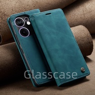 Casing For Oppo Reno 13 1 3 F pro 13F 13pro Reno13 F 13F Reno13pro OppoReno13F 4G 5G Flip Matte Leat