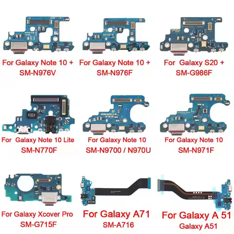 USB Charging Port Board For Samsung Galaxy Note 10 + 5G SM-N976V/S20/SM-N976F/10 Lite SM-N770F/10 SM