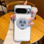 Serasi dengan Sarung Telefon Google Pixel 10 Pro Sarung Magnetik Google Pixel 10A Stand Cincin Pixel