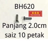 ❤️BH620 skru saiz 10 common petak panjang 2cm #bh620❤️sebiji RM0.22❤️