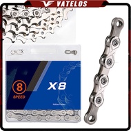 X8 Speed bicycle chain, bicycle chain for 8-Speed cassette