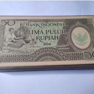 uang kuno 50 rupiah 1964