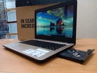Laptop Asus X441U Core I3 Gen 7 Ram 8Gb Ssd 512Gb Bonus Tas Dan Mouse