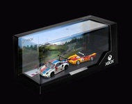 Microsoft - XBox Series X S One 1:64 Forza 限定非賣版 Porsche 保時捷 賽車場景 連 展示箱 組合