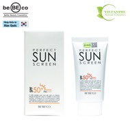 Kem chống nắng dưỡng và bảo vệ da hoàn hảo BEBECO Hàn Quốc PERFECT SUN SCREEN SPF 50/PA+++ 70g