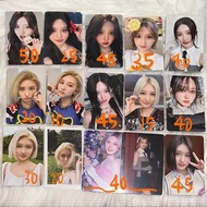 IVE 小卡 特典 Yujin Gaeul Rei Wonyoung Liz Leeso 秋天 李瑞 After Like Love Dive Eleven I am Season’s Greetin