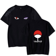 Naruto Uchiha Sasuke Itachi Sharingan T-Shirt for Adults/Teens Unisex Casual