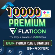 FLATICON Premium Download • 10,000++ 𝐑𝐚𝐧𝐝𝐨𝐦 𝐏𝐚𝐜𝐤𝐬 𝐅𝐥𝐚𝐭𝐢𝐜𝐨𝐧 • Any Topics