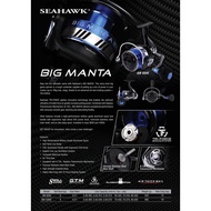 SPINNING REEL SEAHAWK BIG MANTA SIZE 8000 AND 10000..
