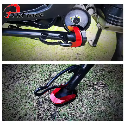 Motorcycle Kickstand Sidestand Stand Extension Enlarger Pad For SR GT200 SR GT125 SRGT 200 125 2021-