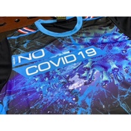 LIKZS No Covid 19 Sublimition Jersey Baju Kenangan Covid 19