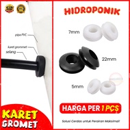 Rubber GROMMET PE hose 7 mm PVC pipe 1/ 2 inch rubber seal dutch bucket hydroponic 5 mm anti-leak