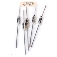 [Loviver] 5pc Temperature Fuse 10A / 250V Rice Cooker Fuse Temperature Insurance Pipe