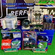 NLK PERFORMANCE TOP COMBO SET SPEC66 LC135 SUPERHEAD V5 23/26 PORTING CNC SUPER CERAMIC BLOCK SETV2 