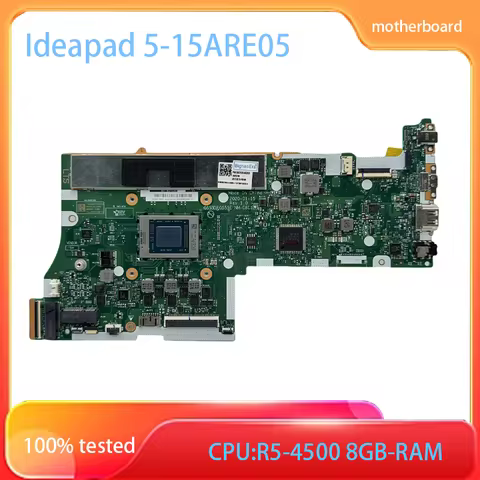 For Lenovo Ideapad 5-15ARE05 motherboard With R5-4500 8GB-RAM NM-C811 5B20S44358