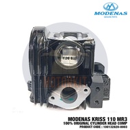 MODENAS KRISS MR3 EURO 3 110 100% ORIGINAL CYLINDER HEAD COMP BLOCK ASSY 100132820-0003