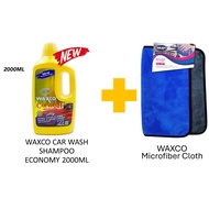 Waxco Car Wash Shampoo 2000ML shampoo cuci kereta buatan malaysia economy pack car shampoo