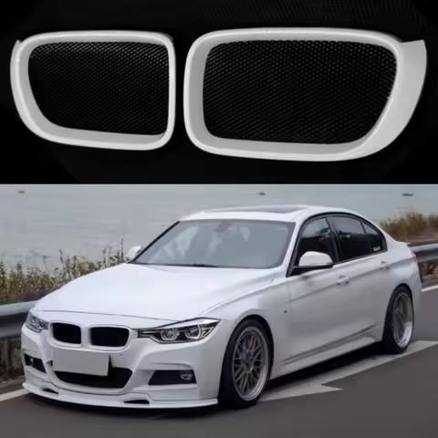 Honeycomb Grille Radiator Grill for BMW 3 Series F30 F35 Modified New Style Front Bumper Net Car Aut