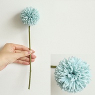 1/6pcs Artificial Dandelion Flower Ball Bouquets Artificial Flower Wall Fake Flower Home Decoration