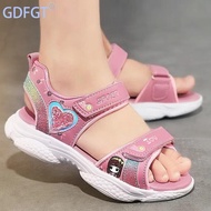 ESD 2021 Summer Girls Sandals Kids Sandal Girl Kasut Tinggi Budak Perempuan Girls Shoes Kasut Sandal