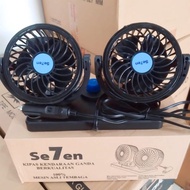 12Volt Car Fan SEVEN 2 speed/ 12volt DC Fan Seven 2 blower