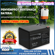 Aki Kering Original 12V 12AH / Aki Kering Sprayer Elektrik 12V 8AH  / aki tangki semprot elektrik /a