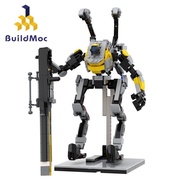 moc Titanfall2Titan Ion Scorched Earth Pioneer Mecha BT7274Building Block Assembly6Toy Boy8to12