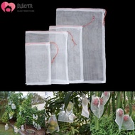 50pcs Agriculture Garden Drawstring Mesh Net Bag Fruit Vegetable Plant Protect