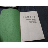 RD250B/RD350B⭐ Parts List Used.Not original book.