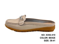 CSB รองเท้าหนังแท้ XX92-419 รองเท้าแฟชั่นผู้หญิงเปิดส้น