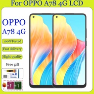 Original AMOLED For OPPO A78 4G CPH2565 LCD Display Touch Screen Replacement