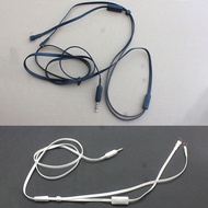 Audio Cable With Mic Mute Button Replacement For Sony MDR-XB550AP MDR-XB450BV