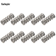 FARL 10Pcs Spring Steel Coil, Stainless Steel 1mm Wire Size Telescopic Spring, Kit 6mm OD Extended C