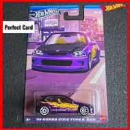 Hot Wheels Honda Civic Type R EK9 Compact Kings Silver Series 2026 Hotwheels JDM Japan Car Fl5 Hotwh