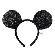 ✽ Disney Minnie Ears Headband Holiday Party Sequins Headdress Bows EARS COSTUME Cosplay Plush Adult/