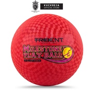 Trident Milestone Playground Ball (Dodgeball) - Red