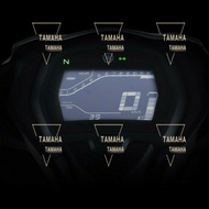Yamaha Y16 Y16zr Smoke titanium pelangi Tinted Meter Sticker Accessories