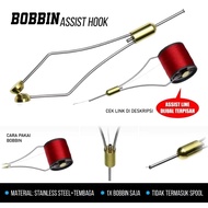 BOBBIN KNOTTER FLAT TAPPER CERAMIC TIP AND BOTTOM ASSIST THREAD LOVER TOOL HOOK [AAH04]